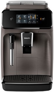 Philips Кавомашина Series 1200, 1.8л, зерно, ручний капуч, авторецептів -2, чорний