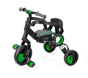 Galileo Триколісний велосипед Strollcycle Black зелений