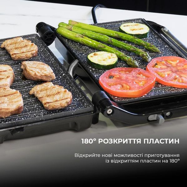 Гриль Cecotec Rock`nGrill 750 Full Open CCTC-03011 (8435484030113) CCTC-03011 фото