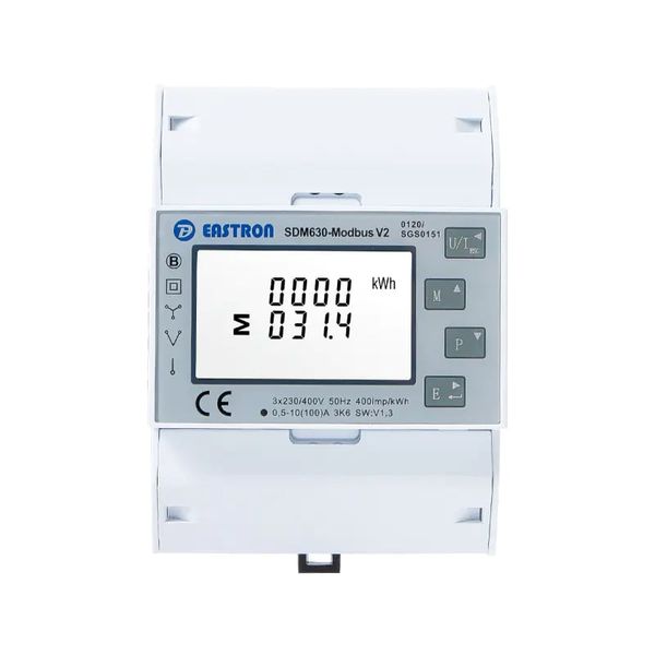 Лічільник Three Phase MID Energy Meter Eastron SDM 630 Modbus V2 SDM 630 Modbus V2 фото