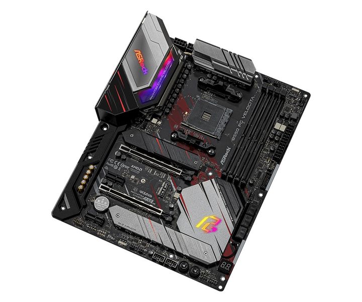 Материнська плата ASRock B550 PG Velocita Socket AM4 B550 PG Velocita фото