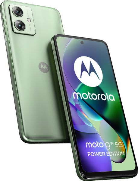 Смартфон Motorola Moto G54 12/256GB Dual Sim Mint Green (PB0W0008RS) PB0W0008RS фото