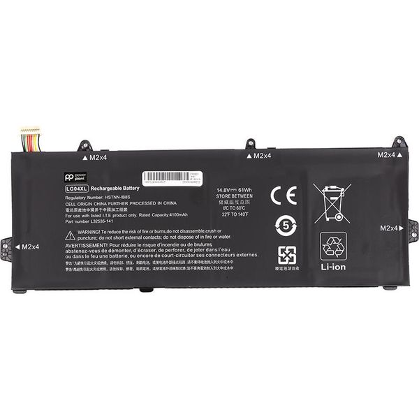 АКБ PowerPlant для ноутбука HP Pavilion 15-cs1000 Series (LG04XL) 14.8V 4100mAh (NB462162) NB462162 фото