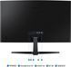 Монiтор Samsung 27" Essential S3 LS27D366 (LS27D366GAIXCI) VA Black Curved 100Hz