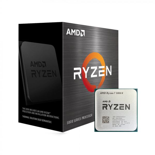 Процесор AMD Ryzen 7 5800X (3.8GHz 32MB 105W AM4) Box (100-100000063WOF) 100-100000063WOF фото