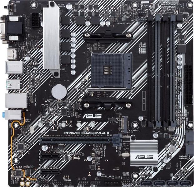 Материнська плата Asus Prime B450M-A II Socket AM4 Prime B450M-A II фото