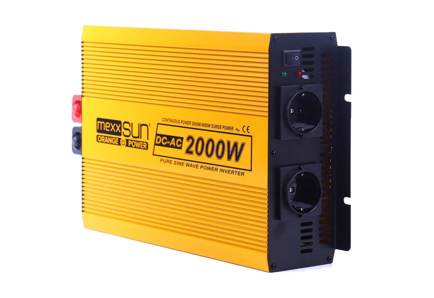 Інвертор напруги Mexxsun YX-2000W-S, 12V/220V, 2000W (29182) MXSPSW-2000-12S/29182 фото