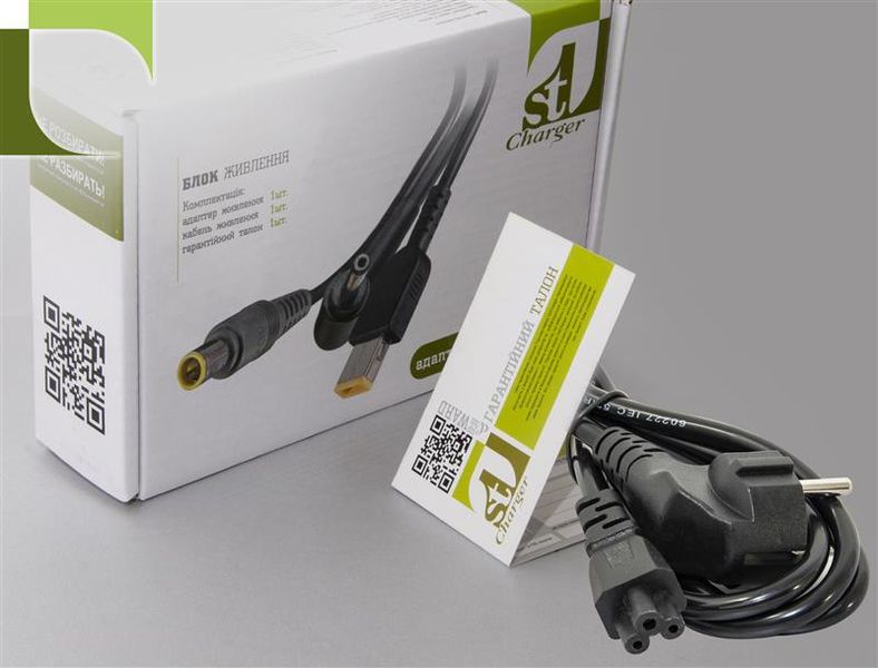 Блок живлення 1StCharger для ноутбука Asus 19V 90W 4.74A 4.5х3.0мм + каб.живл. (AC1STAS90WE) AC1STAS90WE фото