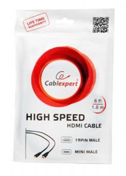 Кабель Cablexpert HDMI - micro-HDMI V 2.0 (M/M), 4.5 м, Black (CC-HDMID-15) 42842 фото