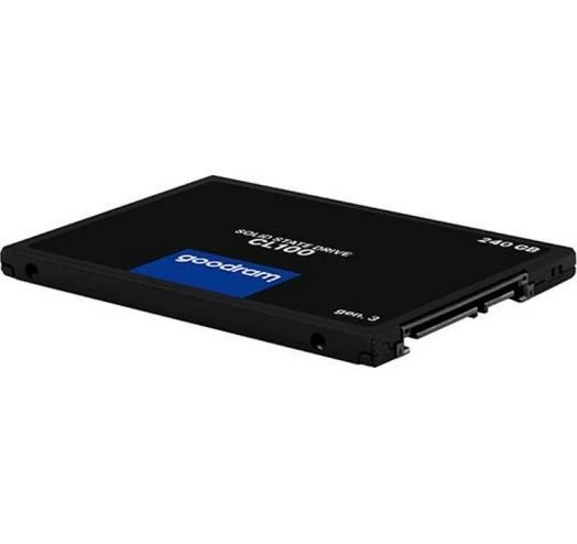 Накопичувач SSD 240GB GOODRAM CL100 GEN.3 2.5" SATAIII 3D TLC (SSDPR-CL100-240-G3) 304152 фото