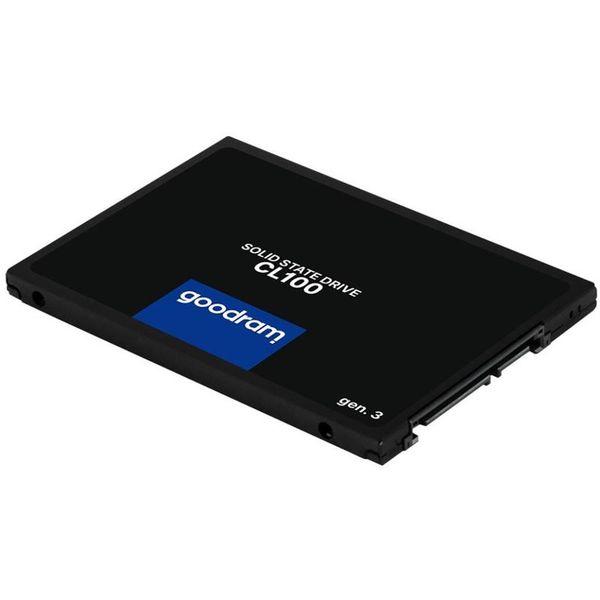 Накопичувач SSD 240GB GOODRAM CL100 GEN.3 2.5" SATAIII 3D TLC (SSDPR-CL100-240-G3) 304152 фото