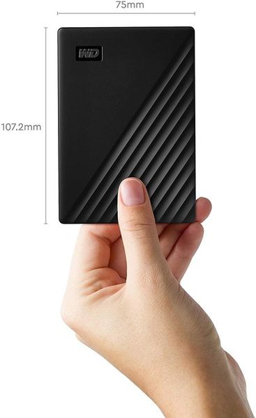 Зовнішній жорсткий диск 2.5" USB 1.0TB WD My Passport Black (WDBYVG0010BBK-WESN) WDBYVG0010BBK-WESN фото