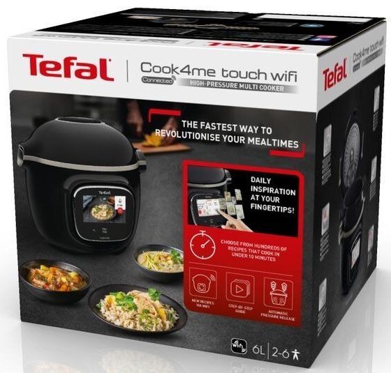 Мультиварка-скороварка Tefal Cook4me Touch CY912830 CY912830 фото