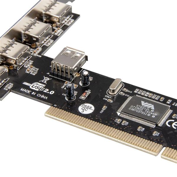 Контролер Frime VT6212 (ECF-PCItoUSB001) PCI-USB2.0(4+1) ECF-PCItoUSB001 фото