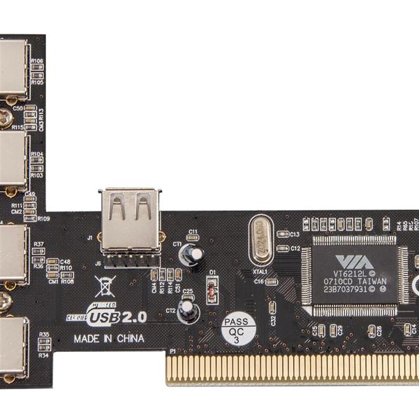 Контролер Frime VT6212 (ECF-PCItoUSB001) PCI-USB2.0(4+1) ECF-PCItoUSB001 фото