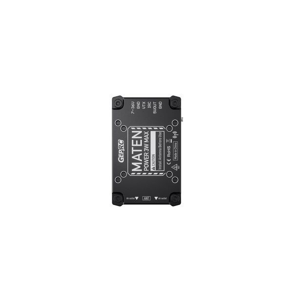 Відеопередавач GEPRC MATEN 3.3G 3W VTX PRO + Антена id_95565 фото