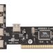 Контролер Frime VT6212 (ECF-PCItoUSB001) PCI-USB2.0(4+1) ECF-PCItoUSB001 фото 3