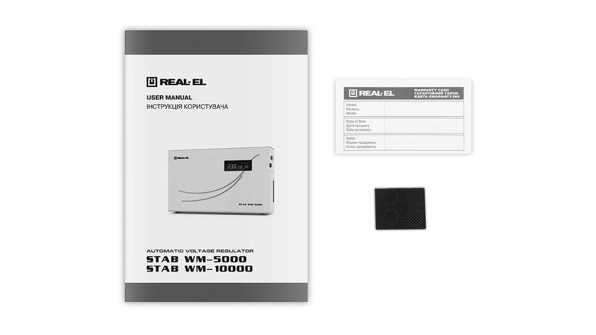 Стабілізатор REAL-EL Stab WM-10000 EL122400015 фото