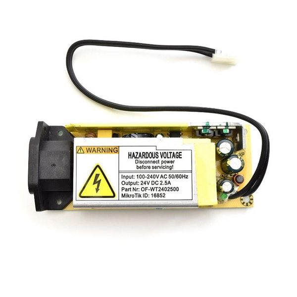 Блок живлення Mikrotik 24V2APOW (24V, 2.5A) 396382 фото