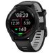 Смарт-годинник Garmin Forerunner 265 Black Bezel and Case with Black/Powder Gray Silicone Band (010-02810-50) 460459 фото 2