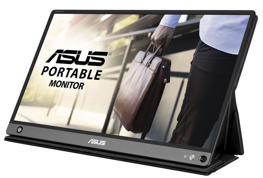 Монітор портативний Asus 15.6" ZenScreen GO MB16AHP mHDMI, USB-C, MM, IPS, 7800mAh, Cover