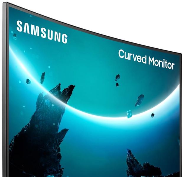 Монiтор Samsung 27" Curved C27R500 (LC27R500FHIXCI) VA Dark Gray LC27R500FHIXCI фото