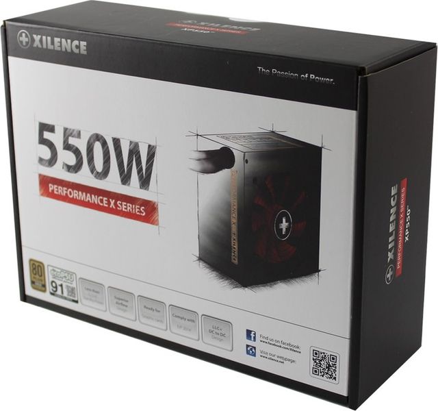 Блок живлення Xilence Performance X (XP550R9) 550W XP550R9 фото