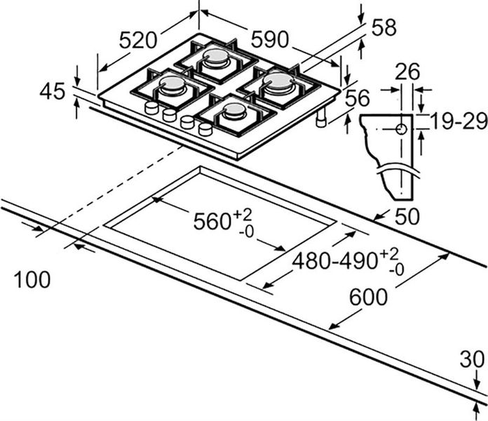 Варильна поверхня Bosch PNP6B2O92R 389860 фото