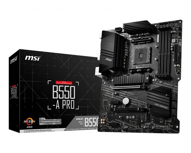 Материнська плата MSI B550-A Pro Socket AM4 B550-A PRO фото