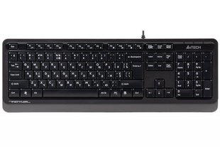 Клавіатура A4Tech FK10 Ukr Grey FK10 (Grey) фото