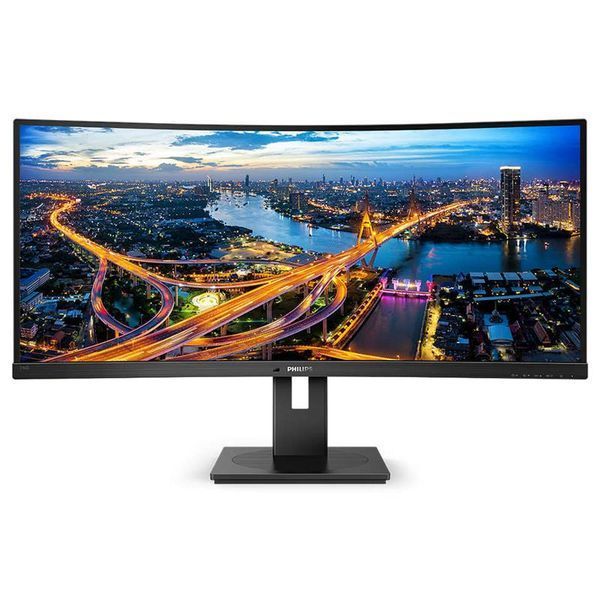 Монiтор Philips 34" UltraWide 346B1C/00 VA Black