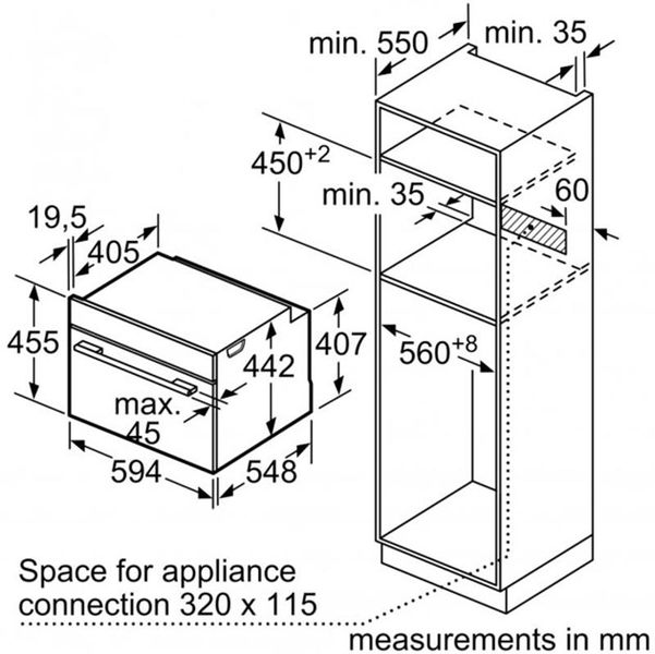 Духова шафа Bosch CDG634AS0 305363 фото