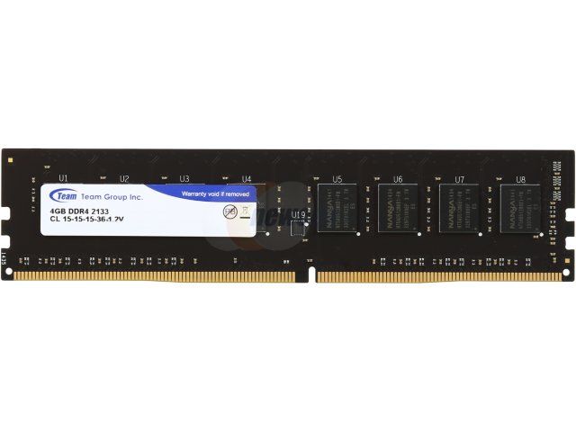 Модуль пам`ятi DDR4 4GB/2133 Team Elite (TED44G2133C1501) TED44G2133C1501 фото