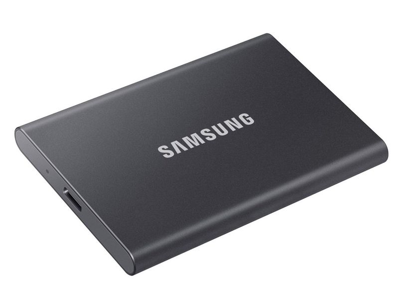 Накопичувач зовнішній SSD 2.5" USB 2.0TB Samsung T7 Titan Gray (MU-PC2T0T/WW) 455730 фото