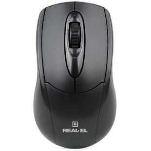 Миша REAL-EL RM-207 Black (EL123200015)