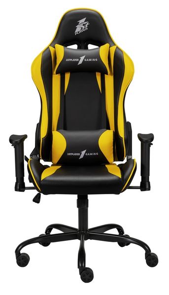 Крісло для геймерів 1stPlayer S01 Black-Yellow 378324 фото