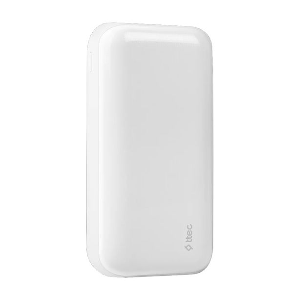 Універсальна мобільна батарея Ttec 30000mAh ReCharger Ultra White (2BB190B) 410303 фото