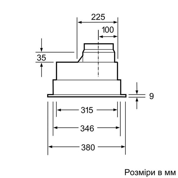 Витяжка Bosch DHL555BL DHL555BL фото