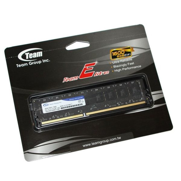 Модуль пам`ятi DDR3 8GB/1600 Team Elite (TED38G1600C1101) TED38G1600C1101 фото