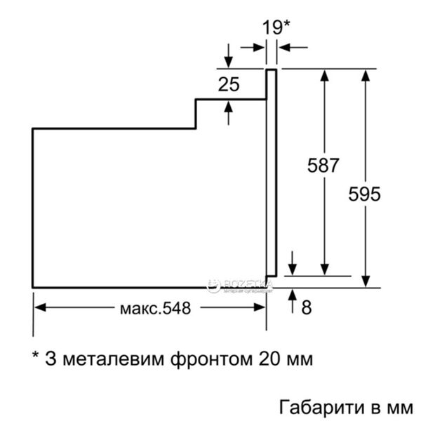 Духова шафа Bosch HBJ558YW0Q HBJ558YW0Q фото