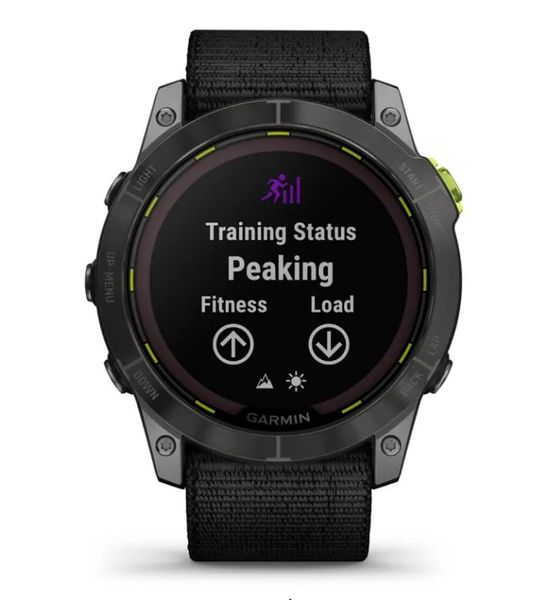 Смарт-годинник Garmin Enduro 2 Sapphire Carbon Gray DLC Titanium with Black UltraFit Nylon Strap (010-02754-13) 456500 фото