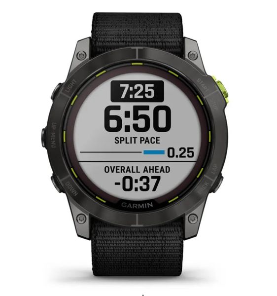 Смарт-годинник Garmin Enduro 2 Sapphire Carbon Gray DLC Titanium with Black UltraFit Nylon Strap (010-02754-13) 456500 фото