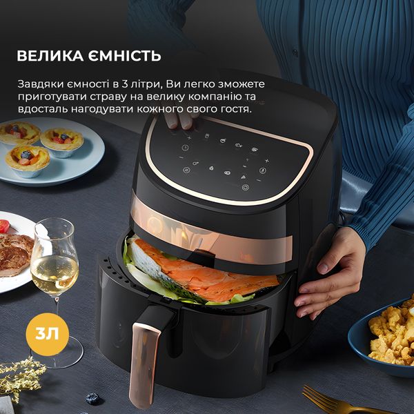 Мультипіч Deerma Air Fryer KZ100 (DEM-KZ100) DEM-KZ100 фото