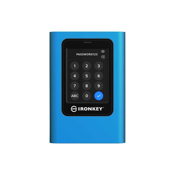 Накопичувач зовнішній SSD Portable USB 480GB Kingston IronKey Vault Privacy 80 (IKVP80ES/480G) IKVP80ES/480G фото