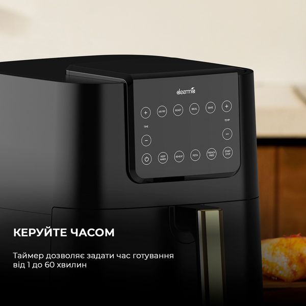 Мультипіч Deerma Air Fryer KZ120 (DEM-KZ120W) DEM-KZ120W фото