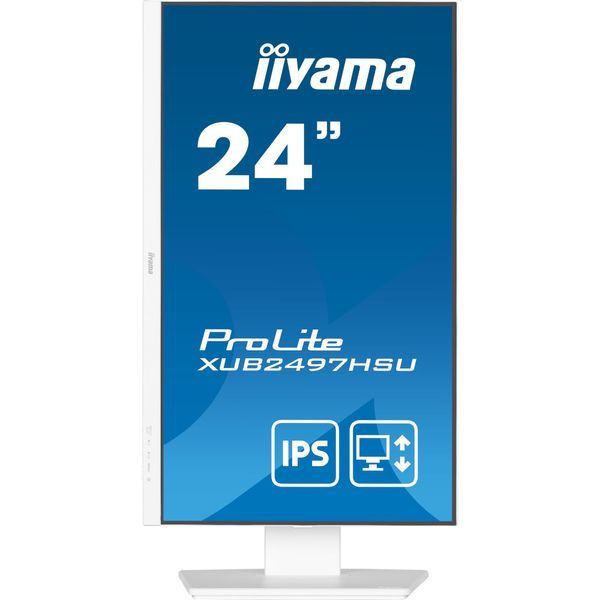 IIYAMA 23.8" 16:9 IPS РК монітор, 1920х1080, 1 мс (MPRT), 100 Гц, Adaptive Sync, 1xHDMI 1.4/1xDP 1.2/2xUSB (XUB2497HSU-W2)