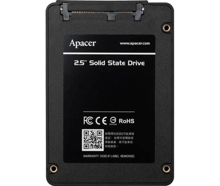 Накопичувач SSD 480GB Apacer AS340 Panther 2.5" SATAIII 3D TLC (AP480GAS340G-1) AP480GAS340G-1 фото