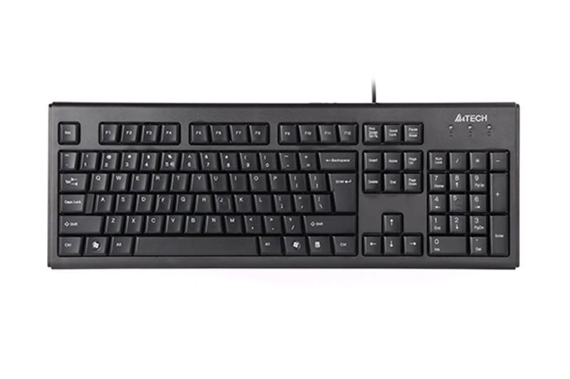 Клавiатура A4tech KRS-83 Black 259972 фото