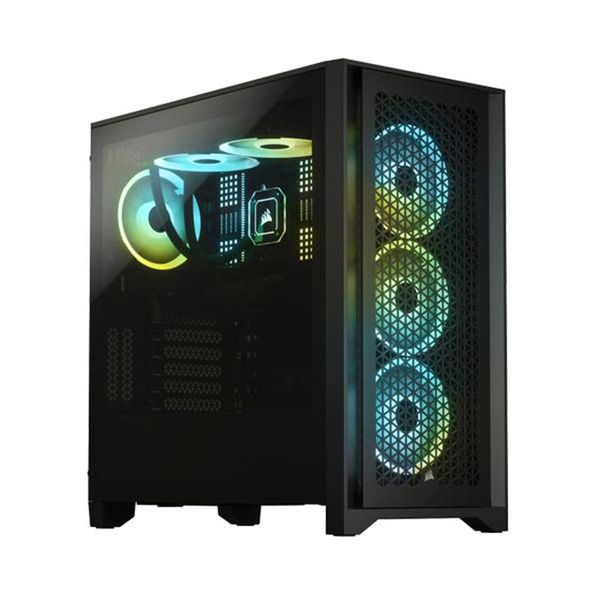 Корпус Corsair 4000D Airflow Tempered Glass Black (CC-9011200-WW) без БЖ CC-9011200-WW фото