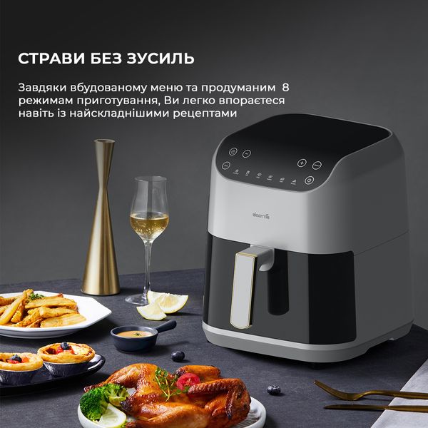 Мультипіч Deerma Air Fryer KZ130 (DEM-KZ130W) DEM-KZ130W фото